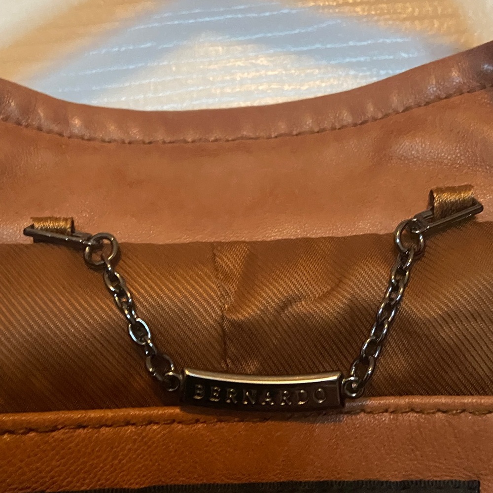 Bernardo Tan Leather Jacket - Picture 12 of 16
